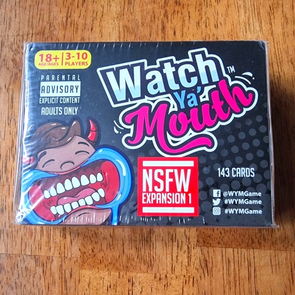 🌟FREE ADD-ON🌟 Watch Ya' Mouth Game Expansion 1 - Picture 1 of 5